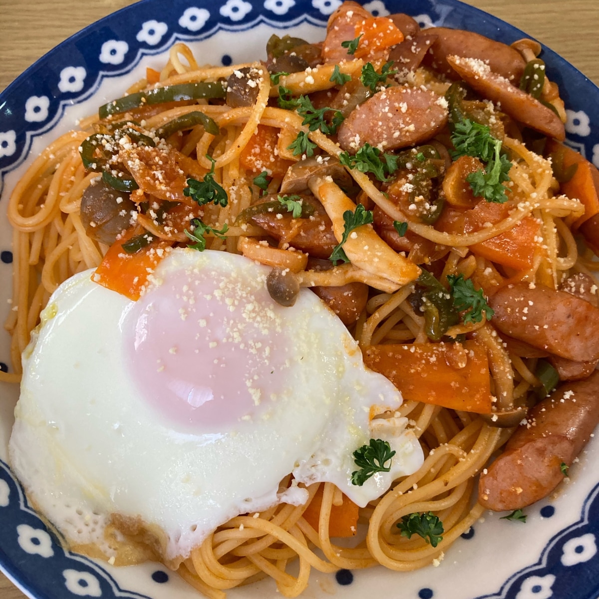 幼児食にも 野菜たっぷりナポリタン レシピ 作り方 By Yumyum 楽天レシピ